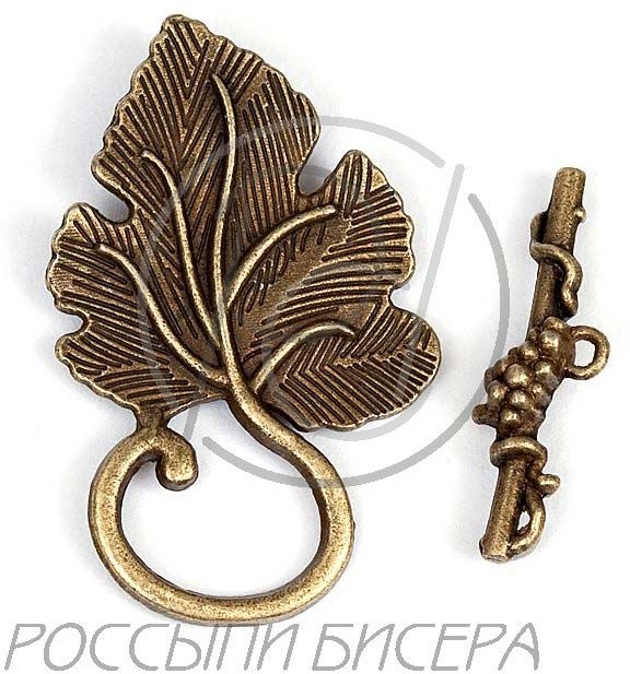 Тоггл «Виноградная Лоза» ("латунь")