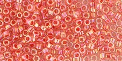 Бисер TOHO Treasure [779] Salmon Lined Crystal Rainbow