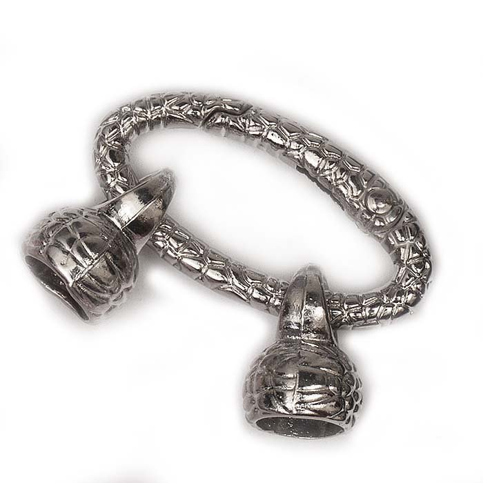 Замочек-защелка «Змея» 17х31мм ("никель")