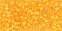 Бисер TOHO Treasure [962] Light Squash Lined Topaz