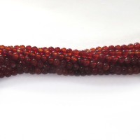Сердолик 3,5мм (каменный бисер)
