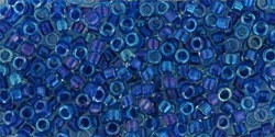 Бисер TOHO Treasure [189] Royal Blue Lined Sapphire Rainbow
