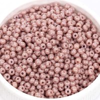 Бисер [74030] розовый радужный 10/0