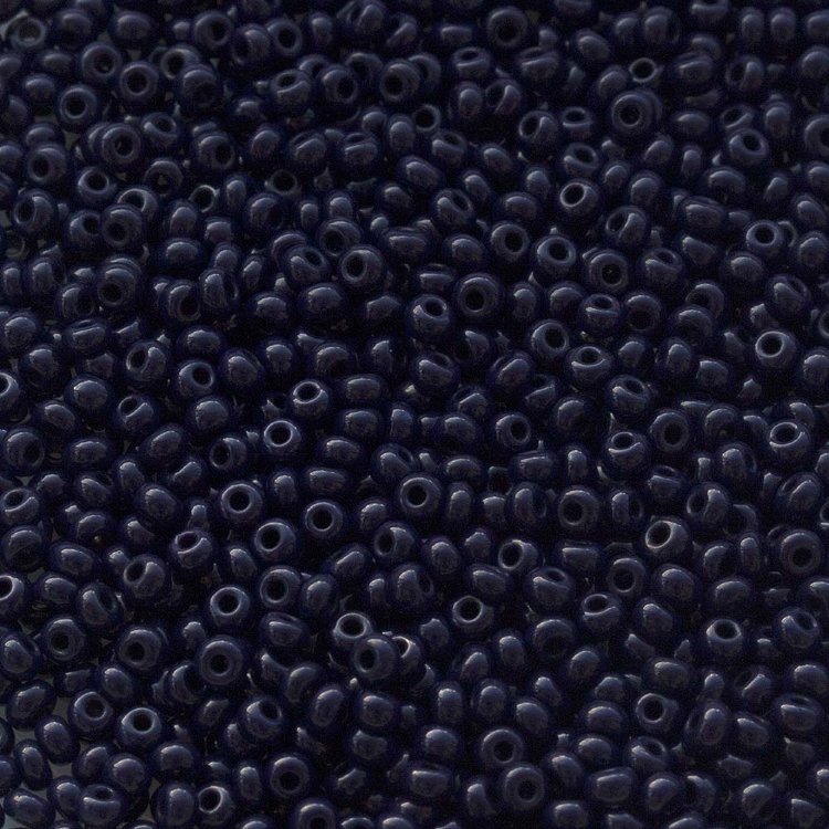 Бисер [33080] тёмно-синий Navy Blue