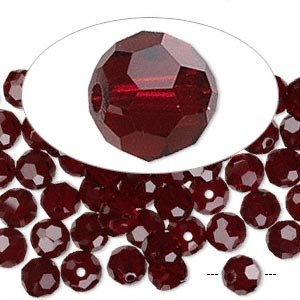 5000 Шарик гранёный Garnet 4мм (10шт.)