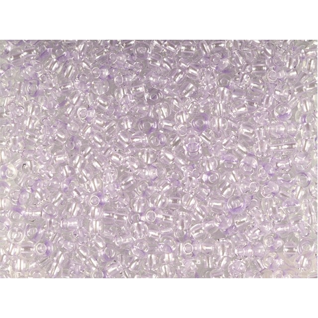 Бисер [38228] crystal, colour lined violet pearl  10/0