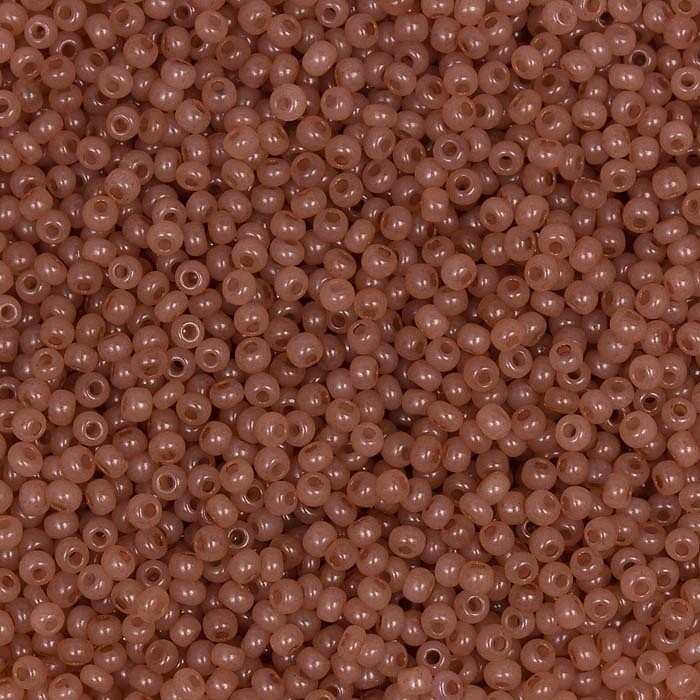 Бисер [02194] красно-корчневый алебастр 10/0