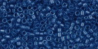 Бисер TOHO Treasure [932] Dark Blue Lined Aqua