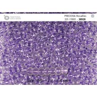 Бисер [38928] crystal, colour lined violet pearl  10/0