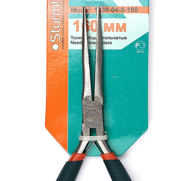 Мини-тонкогубцы игольчатые Sturm!
